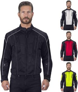 Men's Viking Cycle Mens Mesh Motorcycle Jacket