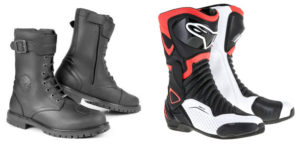 Leather Motorcycle Boot and Sport Motorcycle Boot