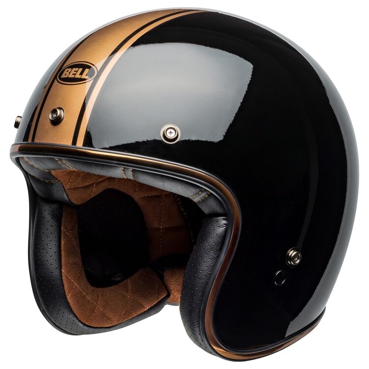 Bell Custom 500 Burnt Orange Rally Motorcycle Helmet