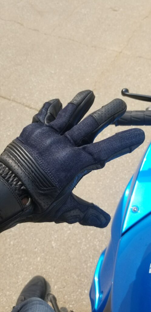 Indie Ridge Motorcycle Gloves -Materials Used