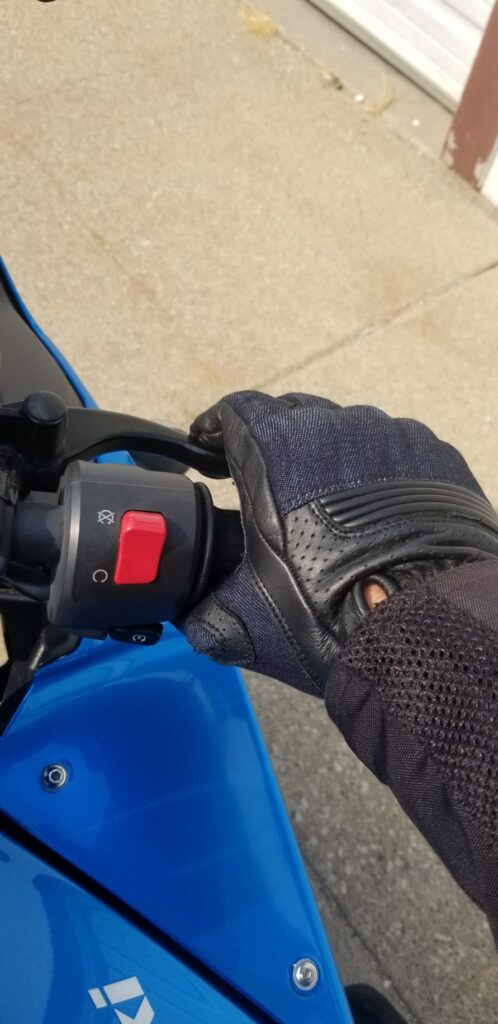 Using Motorcycle Controls With Indie Ridge Gloves