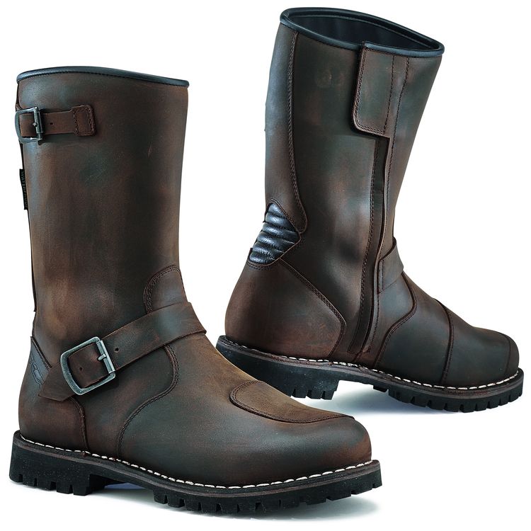 TCX-Fuel-WP-Motorcycle-Boots-Vintage-Brown-Style | Moto Gear Knowledge
